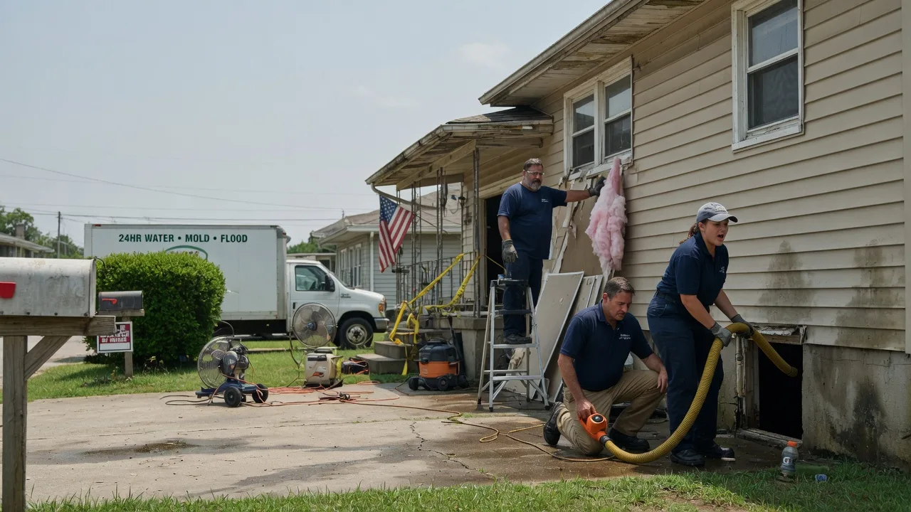 Water Damage Repair in Ellery, IL near me
